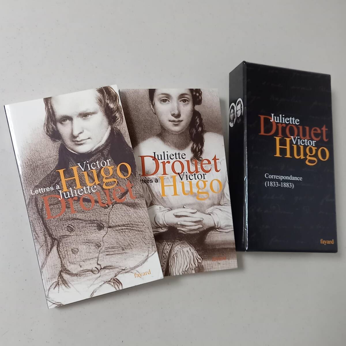 Juliette Drouet Victor Hugo: Correspondance (1833-1883) (Fayard,2001) （フランス語）