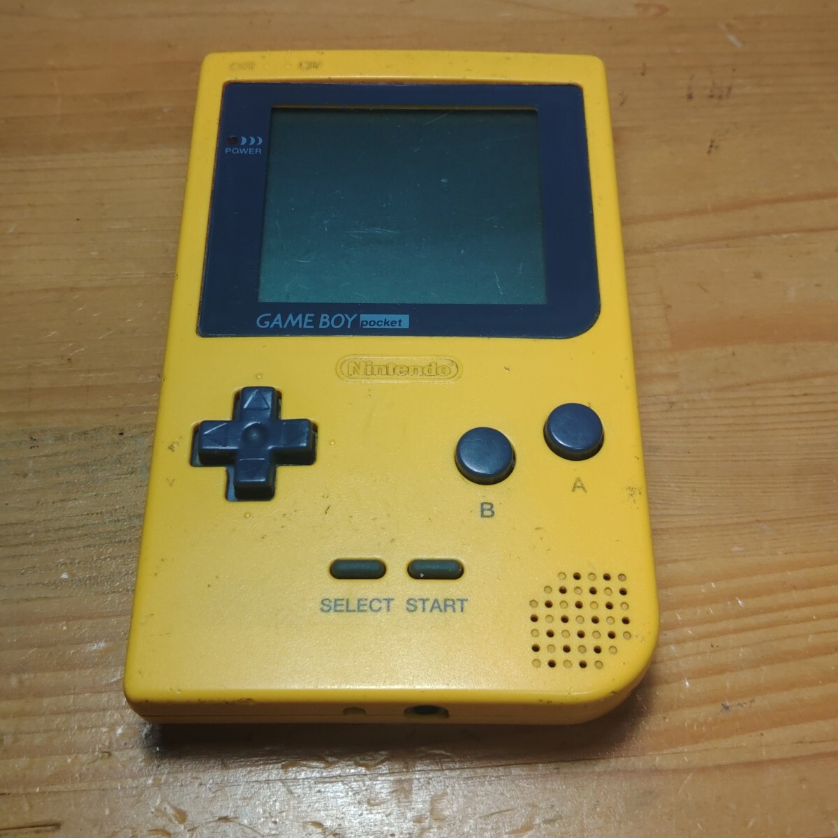 ★ 任天堂 ゲームボーイ ポケット イエロー 中古品 動作確認済み ★