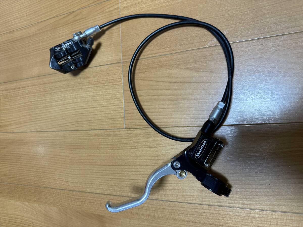 ★hope クラシックブレーキ★2004 mono M4キャリパー ★mini master cylinderレバー★ Brooklyn Machine Works Park Bikeに使用