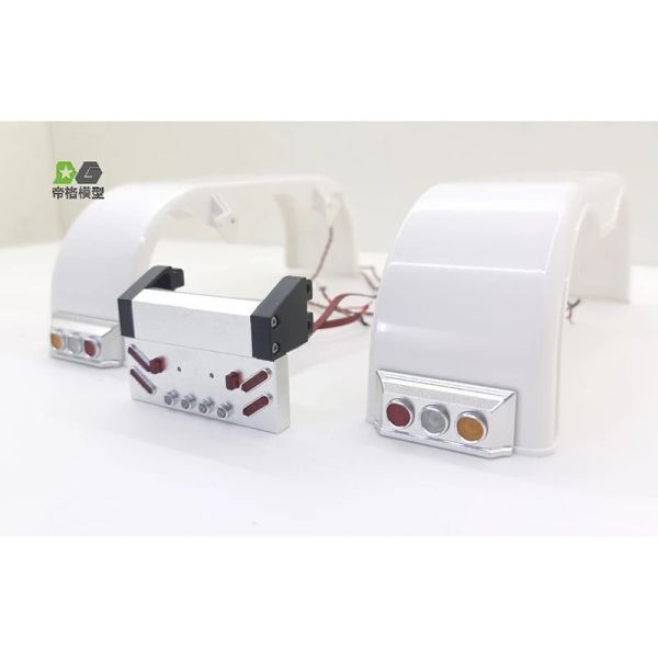 ■新品■1/14 タミヤ RCトラック用 LEDメタルシミュレーションオプティマスプライムテールライト - カーキング S22d6439407710
