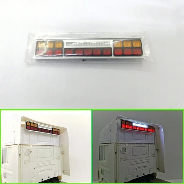 ■新品■金属 Led リアライト飾る アップグレード 修理された 1/14 タミヤ RC トラック トレーラーダンプ S22d3643290978