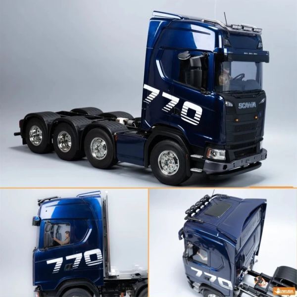 ■新品■770S 用: 1/14 Rc ルーフ スポイラー アップグレード 1/14 タミヤ トラクター トラック S22d7387699828