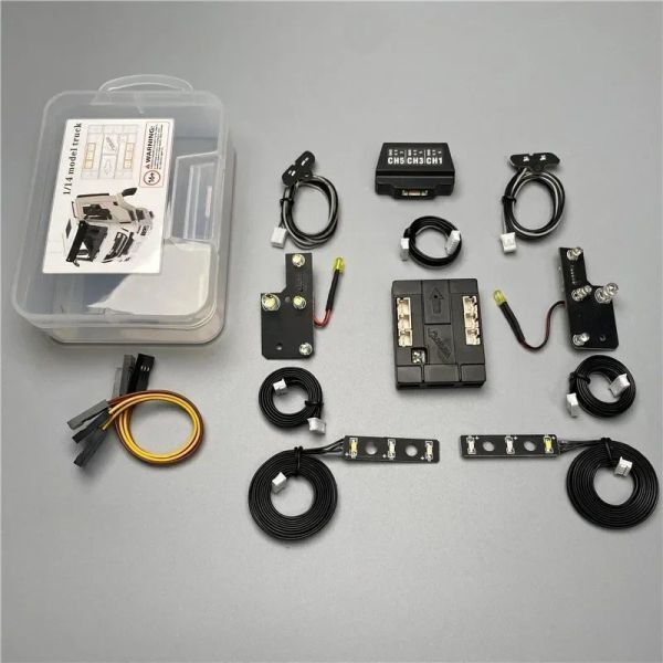 ■新品■LED 1セット ランプコントロール コントロールライトグループ 1/14 タミヤ RC トラック Ivec S22d7486248380
