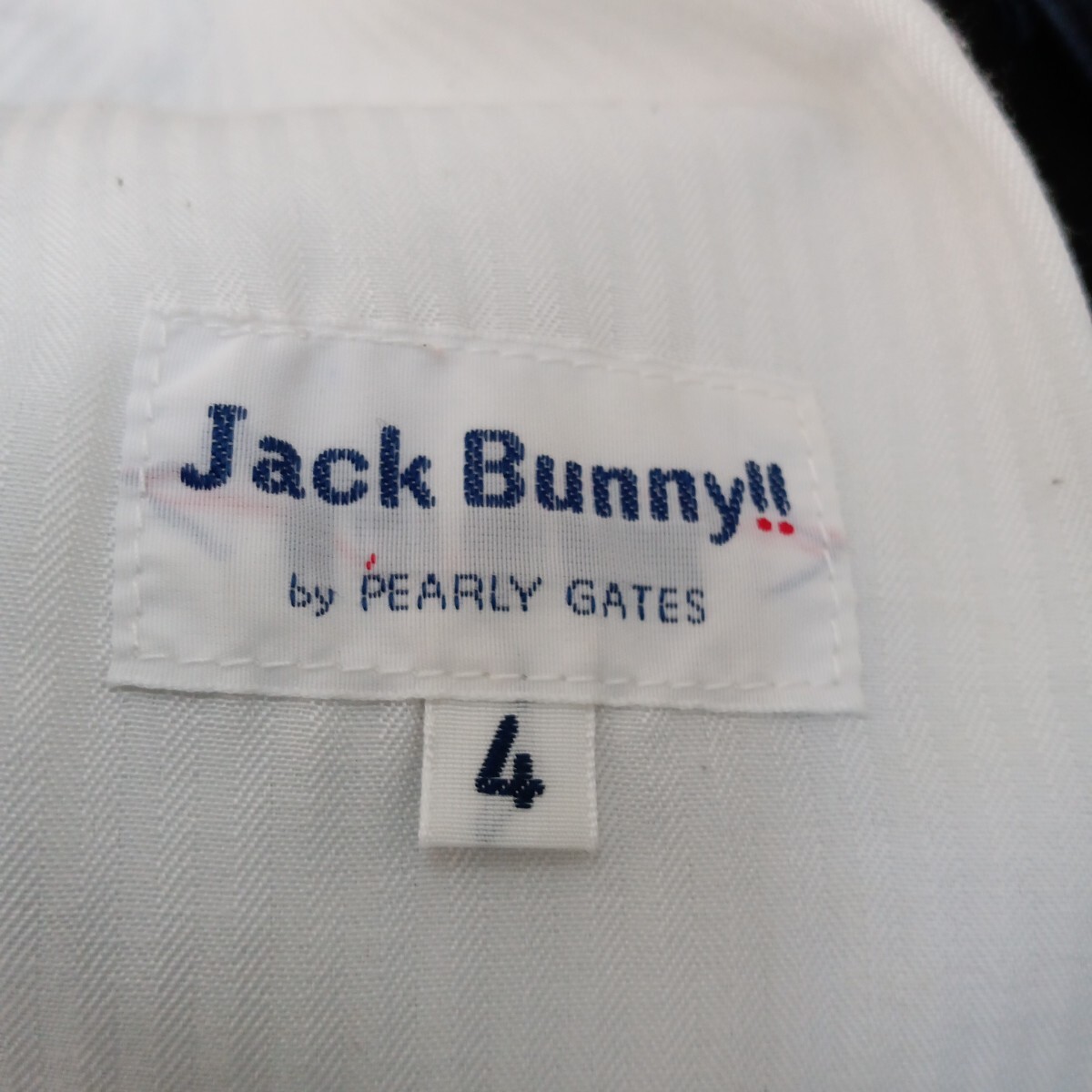 1737【中古】Jack Bunny golf　ジャックバニー　ゴルフウェア　ロングパンツ　メンズ　サイズ　M（4）幾何学模様の総柄_画像6