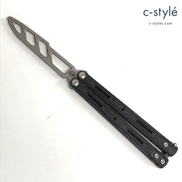 U497a [人気] MAXACE マックスエース トレーニング用ナイフ 刃無し バリソン バタフライナイフ ナイフトレーナー | U