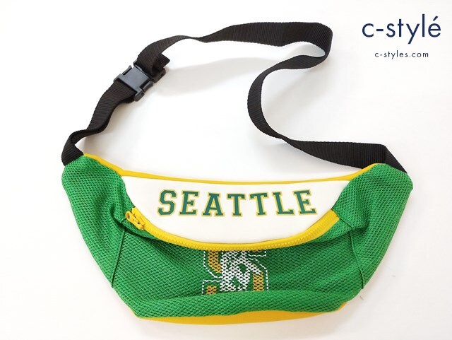 J296 [人気] HYSTERIC GLAMOUR ヒステリックグラマー ウェストポーチ マルチカラー SEATTLE ボディバッグ | G★
