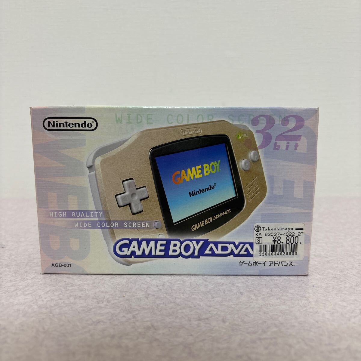 ゴールド □【極美品】ゲームボーイアドバンス AGB-001 ゴールド □【極美品】ゲームボーイアドバンス AGB-001