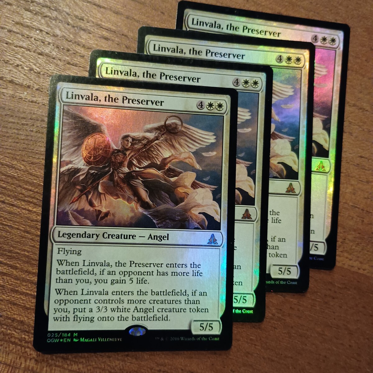 保護者、リンヴァーラ 4枚 foil