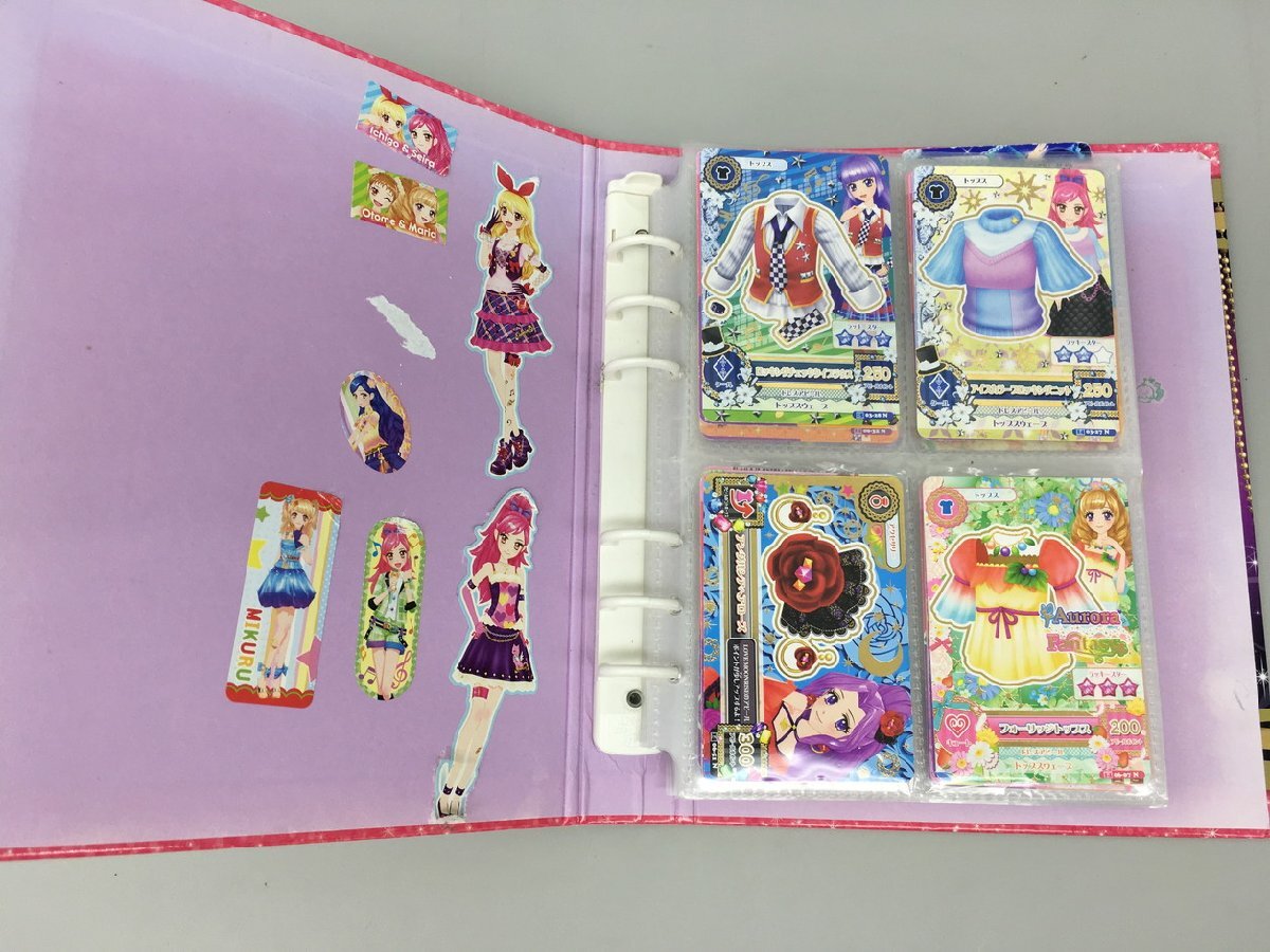 アイカツ プリパラ まとめセット カード60枚 QRコード3枚 計63点 アイカツ プリパラ まとめセット カード60枚 QRコード3枚 計63点