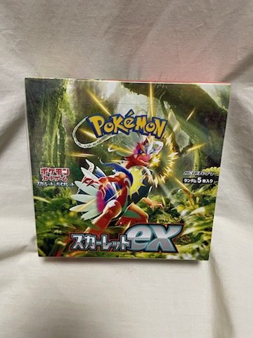 ◎ POKEMON ポケモンカードゲーム スカーレット&バイオレット スカーレットex 1BOX 未開封品