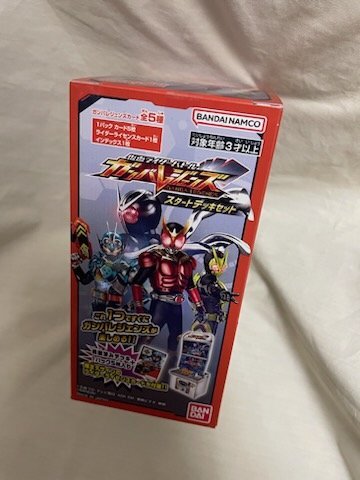 ◎ BANDAI バンダイ 仮面ライダーバトル ガンバレジェンズ スタートデッキセット BOX 25パック入り 未開封品