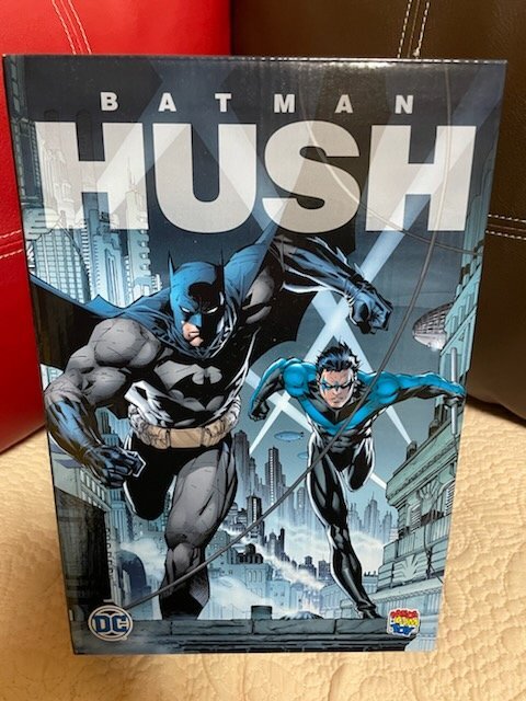 ◎ MEDICOMTOY メディコムトイ BE@RBRICK ベアブリック 100％ 400％ BATMAN バットマン DC展 限定 BATMAN HUSH 未開封品 フィギュア