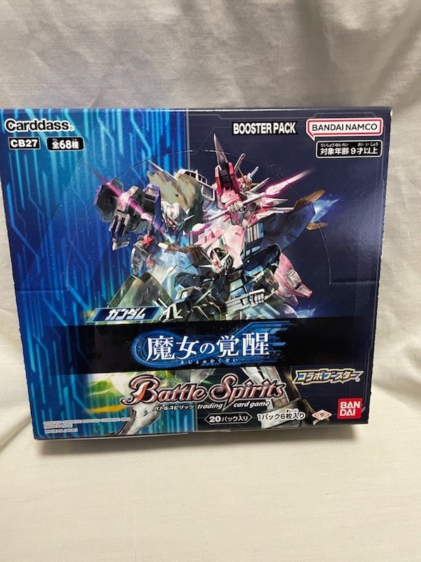 ◎ BANDAI バンダイ カードダス Battle Spirits バトルスピリッツ 機動戦士ガンダム 魔女の覚醒 1BOX 未開封品