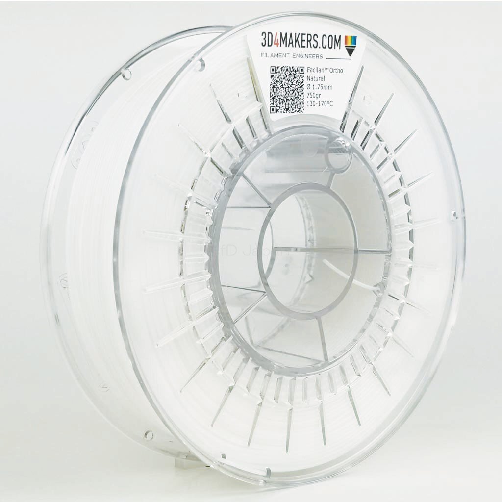 3Dプリンター用MATERIAL 3D4MAKERS社製 FACILAN ORTHO FILAMENT 1.75mm 2300g