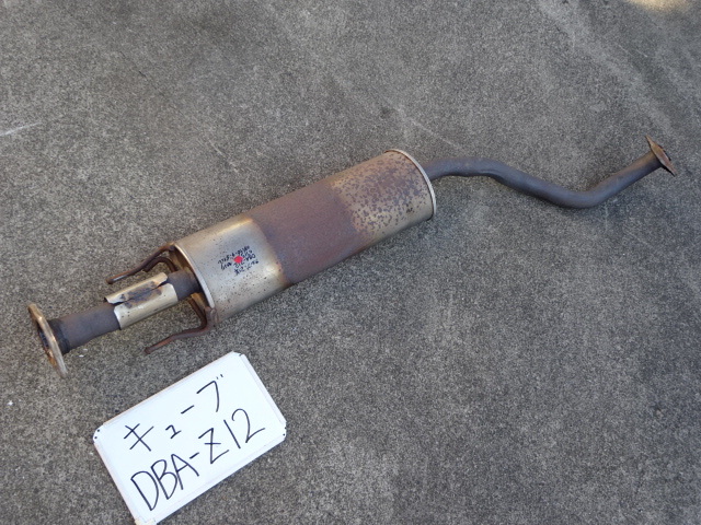 キューブ　21年　DBA-Z12　センターマフラー　20300　ED000