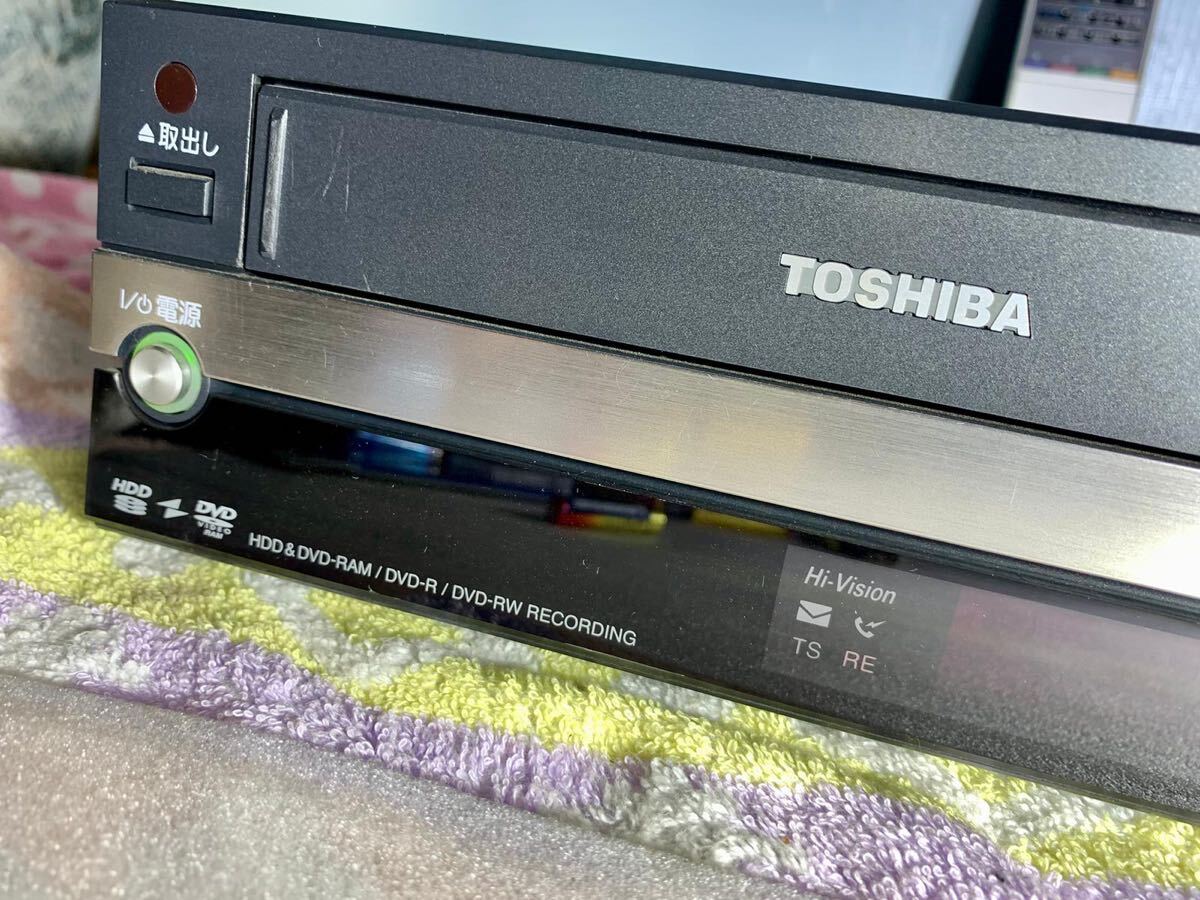 東芝 Toshiba VARDIA RD-W301 VHS一体型HDD/DVDレコーダー [動作