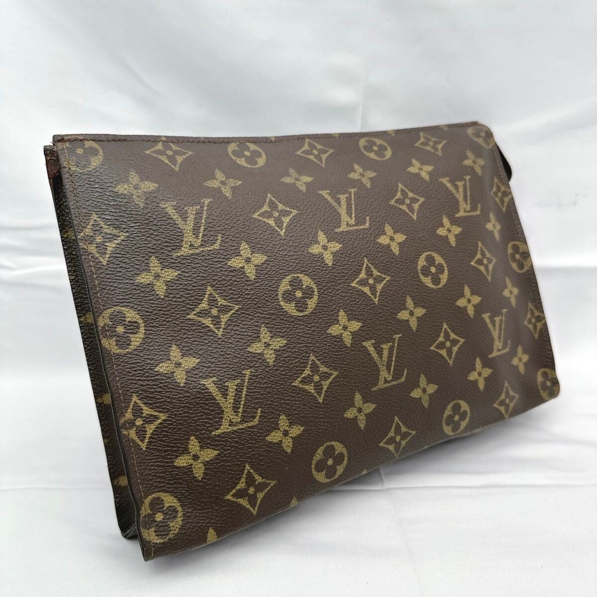s22 1円 LOUIS VUITTON ルイヴィトン モノグラム ポッシュトワレット26 M47542 ポーチ 正規品