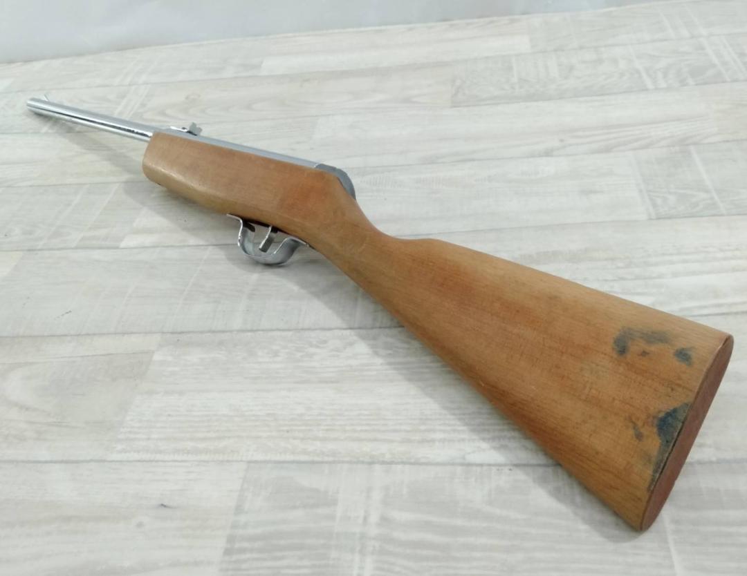 良品】ナカヤシルバー 射的銃 コルク銃 木製ライフル 昭和レトロ 良品】ナカヤシルバー 射的銃 コルク銃 木製ライフル 昭和レトロ
