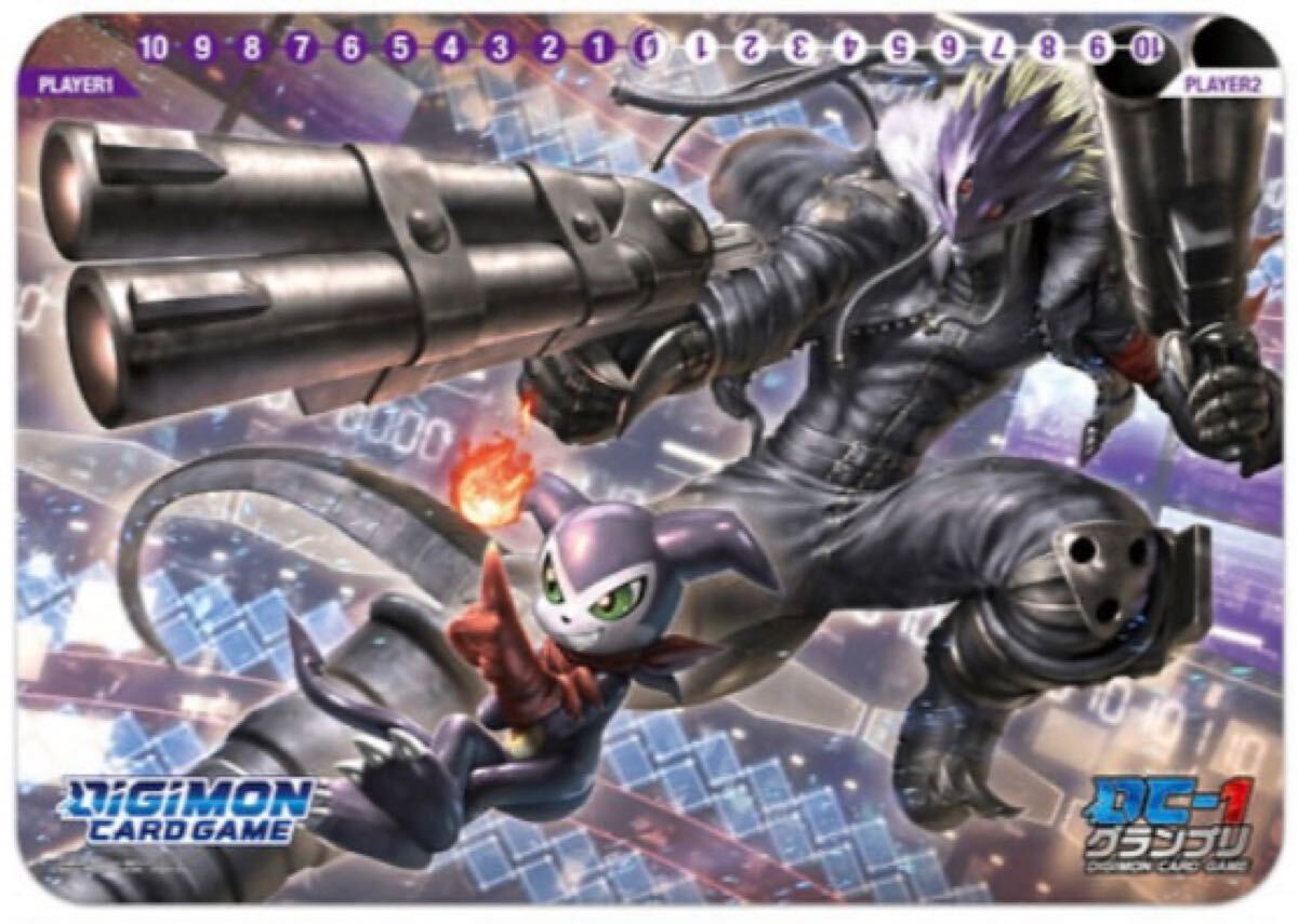 ☆☆ デジモンカードゲーム DC-1グランプリ2023 プレイマット ベルゼブモン ☆☆