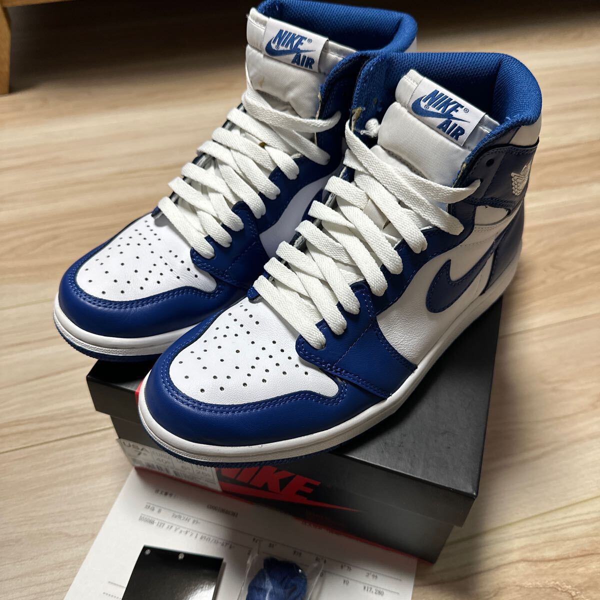 Nike Air Jordan 1 Retro High Storm Blueナイキ エアジョーダン Nike Air Jordan 1 Retro High Storm Blueナイキ エアジョーダン