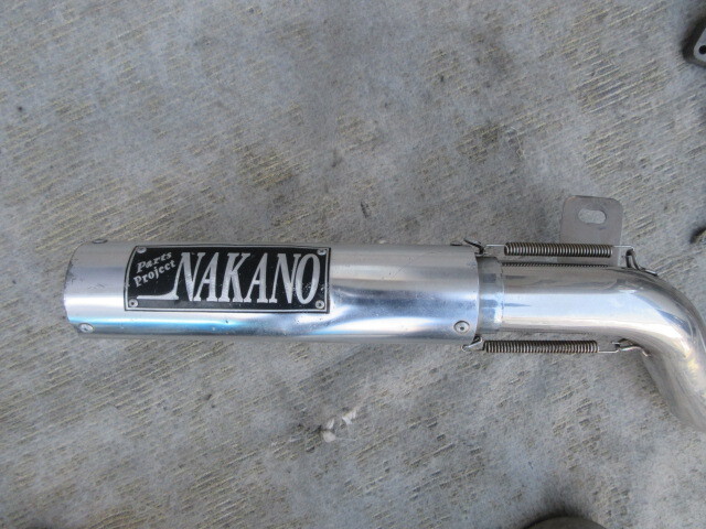  Zephyr 400Χ NAKANO Nakano из нержавеющей стали 4-2-1 muffler щебетать call .