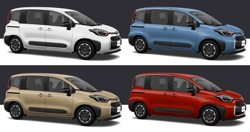  Toyota оригинальный корпус зеркала двери ( черный ) Sienta 10 серия 