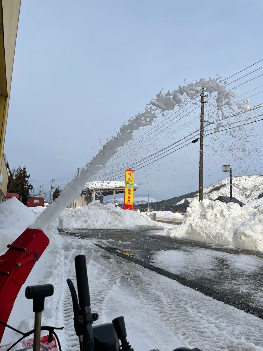 FUJII 除雪機 SG810M 動画有 新潟魚沼 バッテリー新品(除雪機 FUJII 除雪機 SG810M 動画有 新潟魚沼 バッテリー新品(除雪機