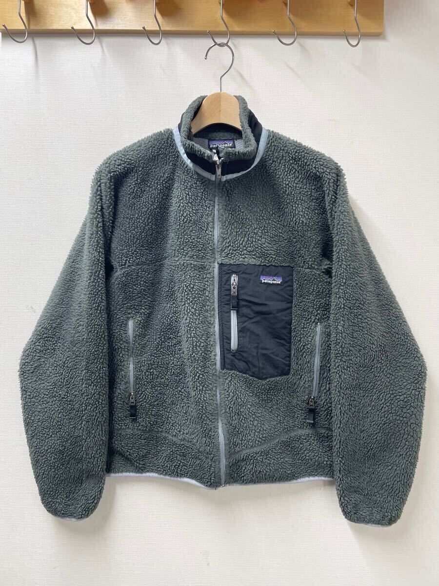 リペア有り sizeM 2006年 Patagonia パタゴニア クラシック レトロX パイル フリース カーディガン ジャケット ビンテージ