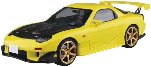 アオシマ 1/24 頭文字D イニシャルD No.08 高橋啓介 FD3S RX-7 プロジェクトD仕様 プラモデル　送料無料 新品
