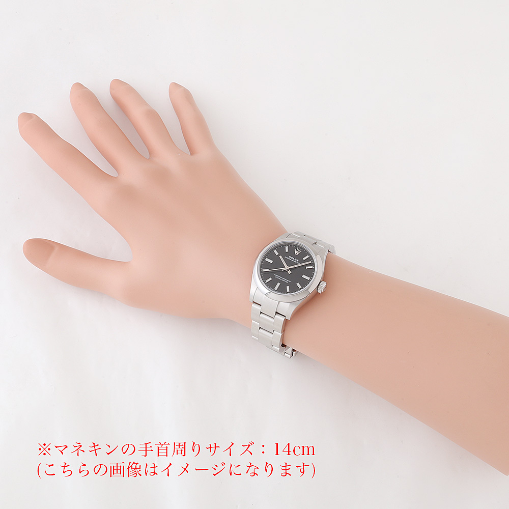  Rolex устрица Perpetual 31 277200 черный балка Random номер б/у женские наручные часы 
