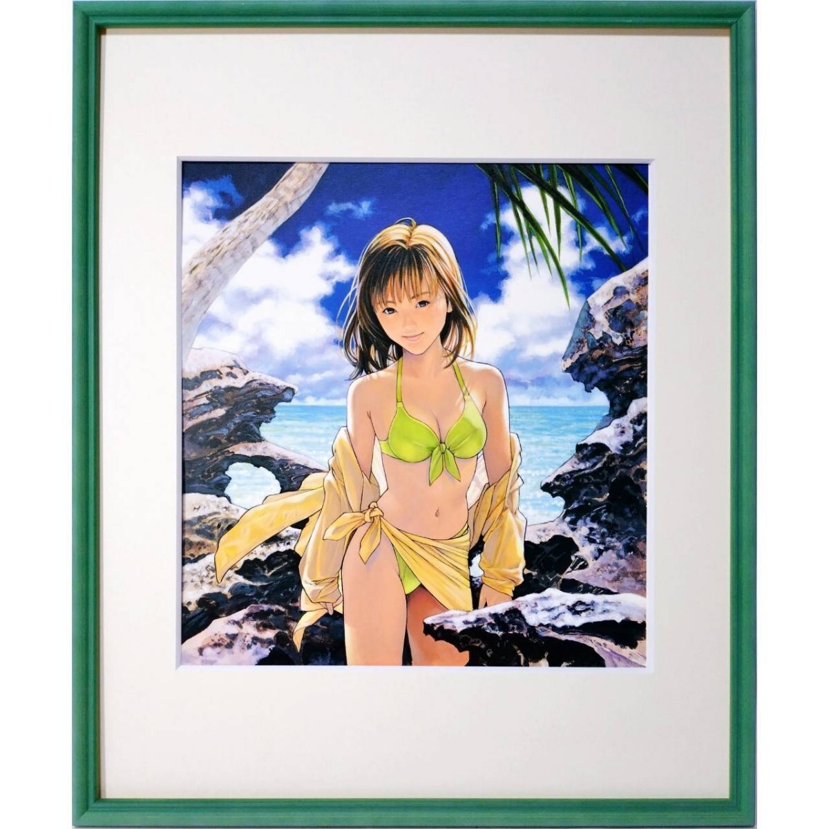 △複製原画 シルクスクリーン【桂正和】アイズ 葦月伊織 サイン △複製原画 シルクスクリーン【桂正和】アイズ 葦月伊織 サイン