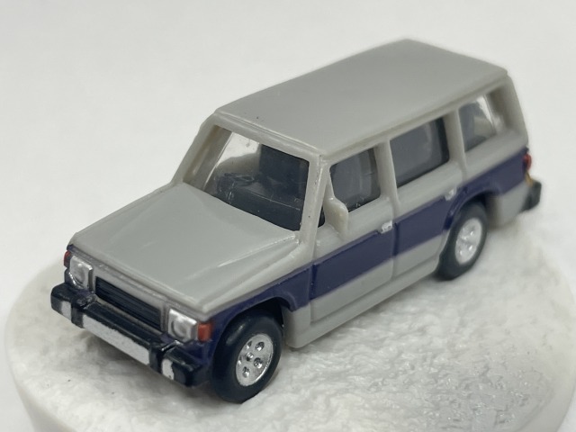 ■★サントリー　ジオラマ付き　四駆ミニカーコレクション　MITSUBISHI　パジェロ（自動販売機限定キャンペーン）_画像2