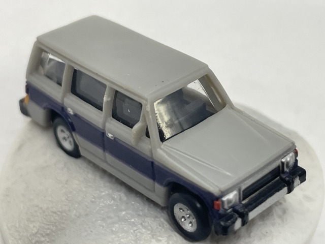 ■★サントリー　ジオラマ付き　四駆ミニカーコレクション　MITSUBISHI　パジェロ（自動販売機限定キャンペーン）_画像4