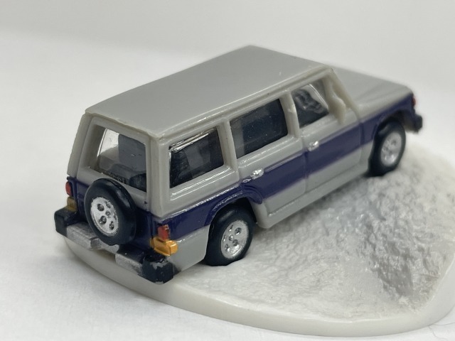 ■★サントリー　ジオラマ付き　四駆ミニカーコレクション　MITSUBISHI　パジェロ（自動販売機限定キャンペーン）_画像3