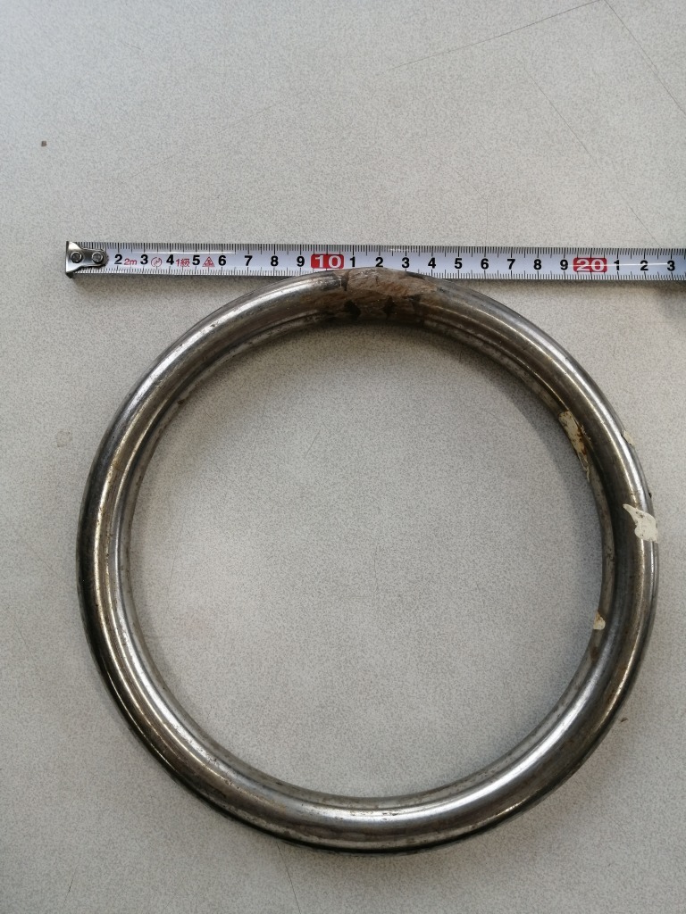 中古ステンレス溶接丸かん　1個(gè)　送料無料 