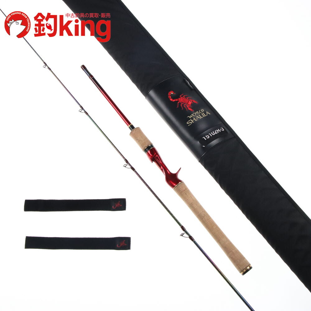 シマノ 18 ワールドシャウラ 15102R-3 /SP006L 美品 ブラックバス バス バス釣り フィッシング アウトドア
