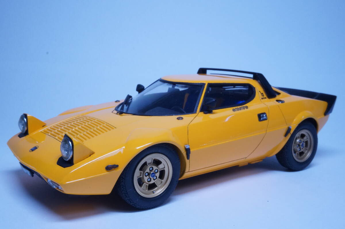 ハセガワ 1/24 LANCIA STRATOS ランチア ストラトス HF 完成品