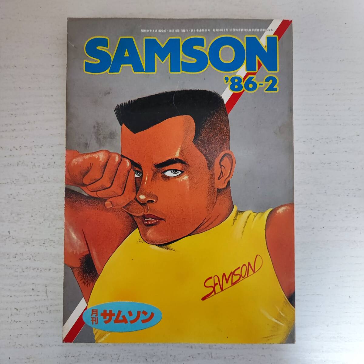 【年中無休】 サムソン 【雑誌】月刊 SAMSON ゲイ雑誌 コバルト社 '86-2 その他