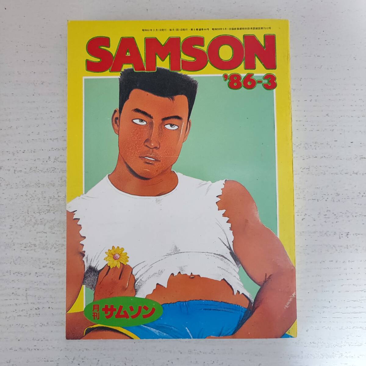 【年中無休】 サムソン 【雑誌】月刊 SAMSON ゲイ雑誌 コバルト社 '86-3 その他