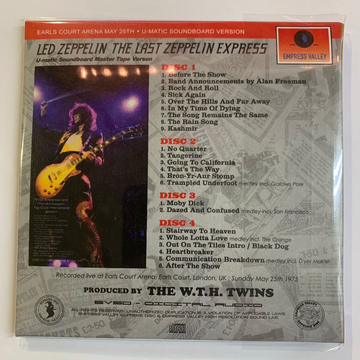 LED ZEPPELIN / THE LAST SCENE「ラストシーンはバラ色に」(8CD