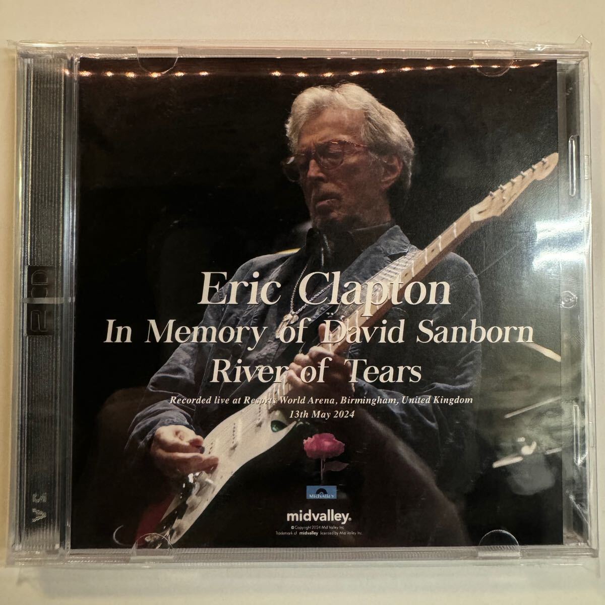 ERIC CLAPTON / IN MEMORY OF DAVID SANBORN - RIVER OF TEARS (2CD) MVR サンボーン追悼！2024年5月13日バーミンガム公演！