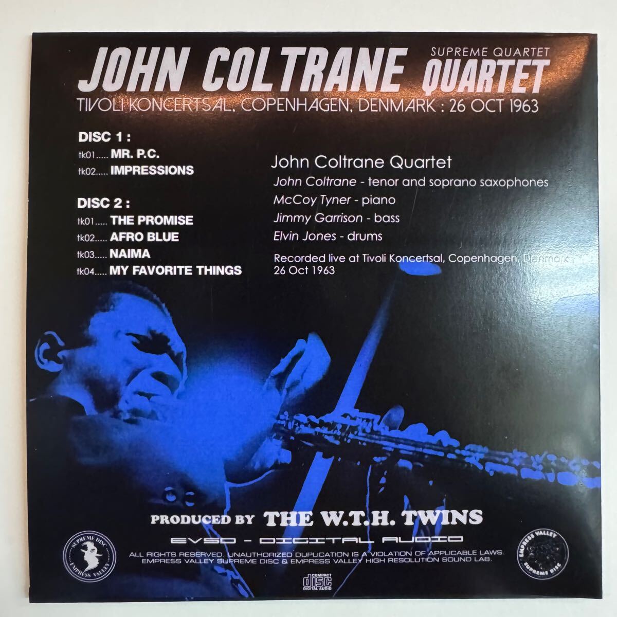 JOHN COLTRANE / SUPREME QUARTET「黄金のカルテット」(2CD