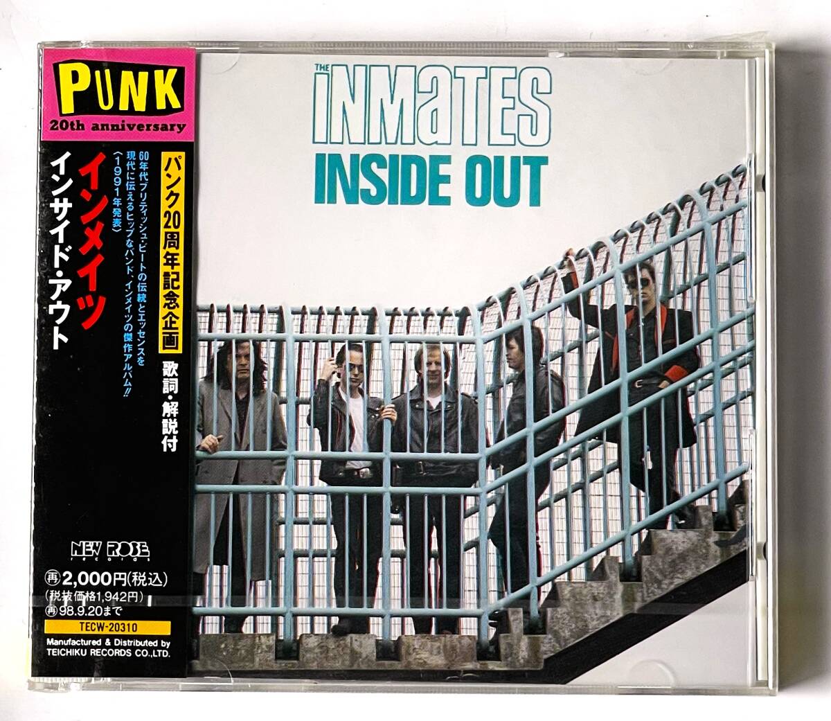 未開封新品CD【送料無料】インメイツ/インサイド・アウト●INMATES/INSIDE OUT■パンク20周年記念企画盤/パブロック
