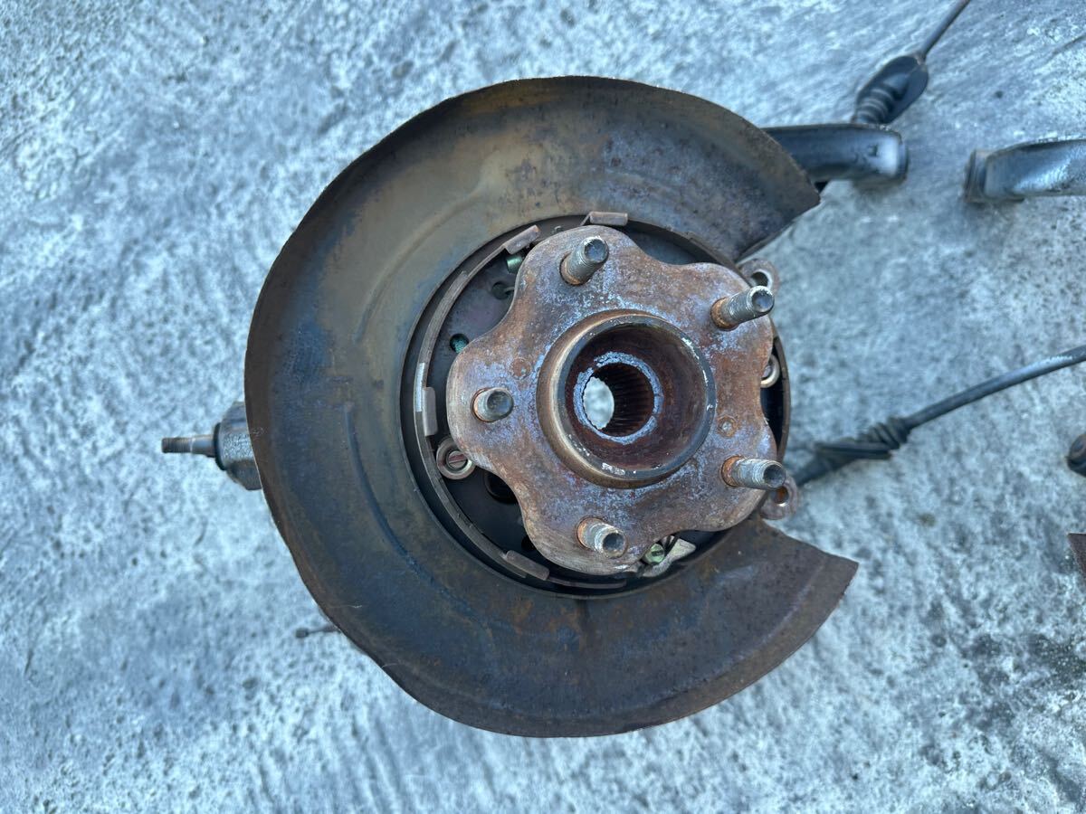 日産 スカイライン クーペ HCR32 リア ナックルハブ アーム 左右セット 5MT 5穴 R33 R32 R34 RB20DET_画像2