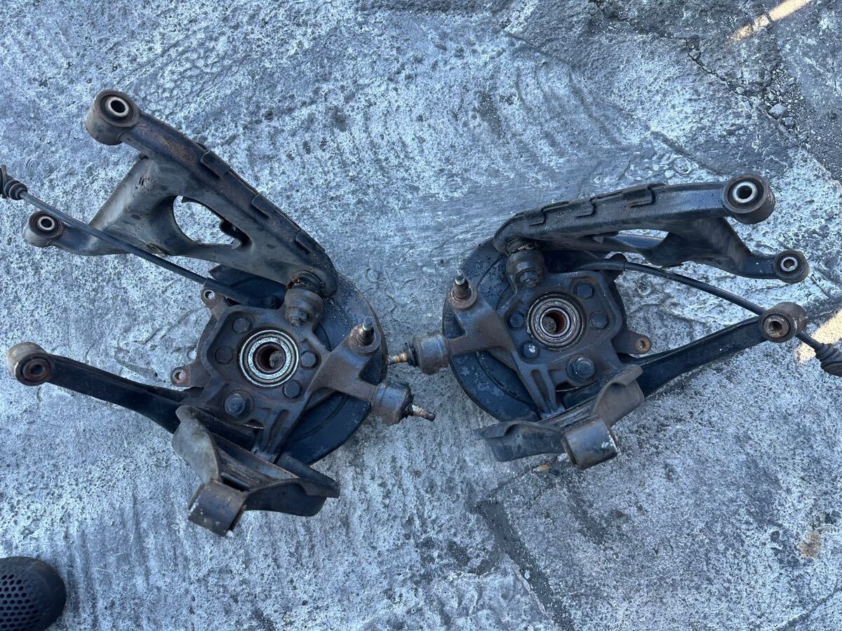 日産 スカイライン クーペ HCR32 リア ナックルハブ アーム 左右セット 5MT 5穴 R33 R32 R34 RB20DET_画像4