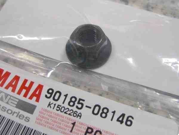 *90185-08097( плата 90185-08146) гайка собственный locking ×1 шт *1/ RZ250 RZ350 muffler установка гайка 