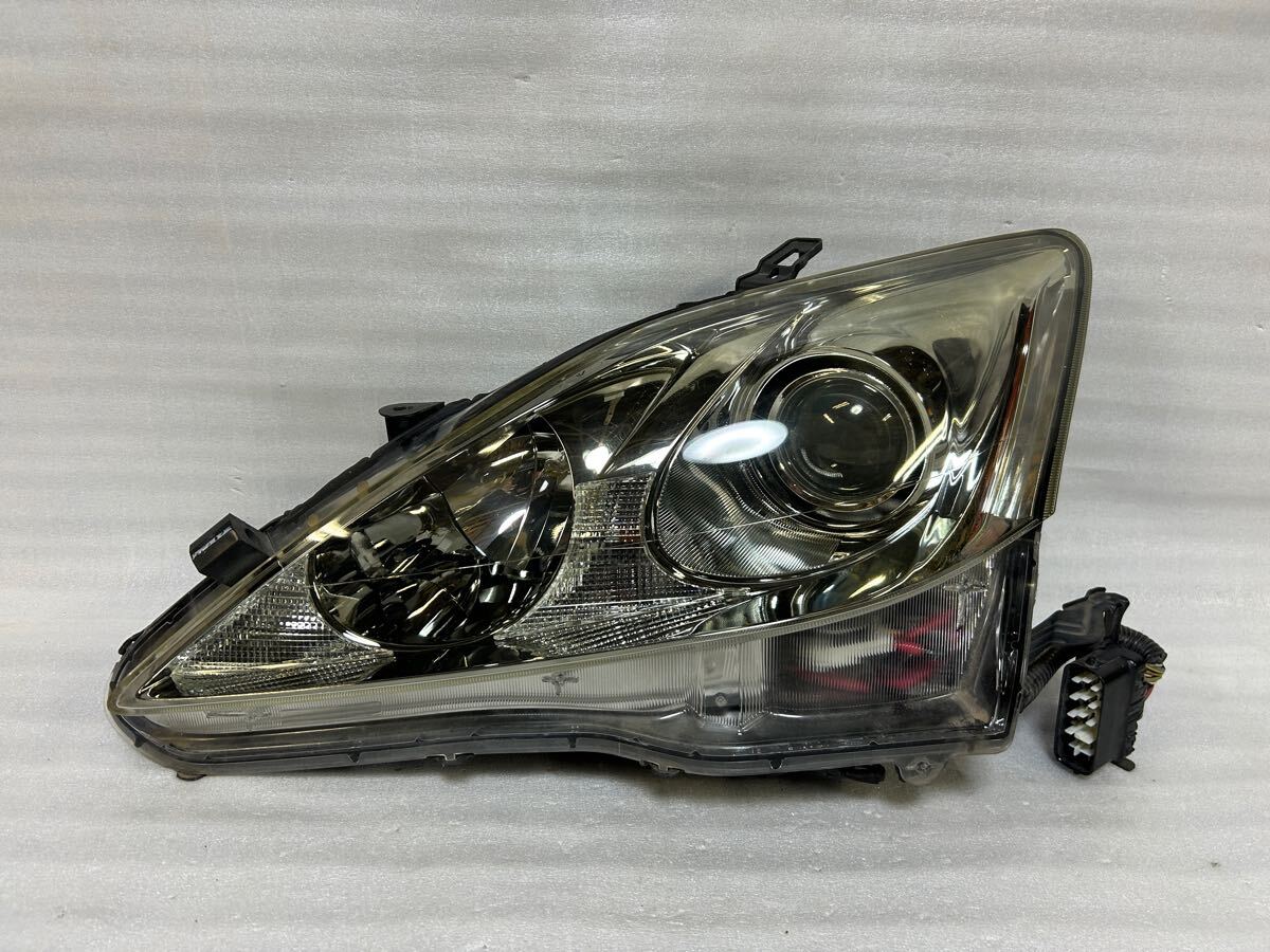 10774 レクサス IS GSE20 21 前期 左ヘッドライト HID AFS付き KOITO 53-33 打刻 3