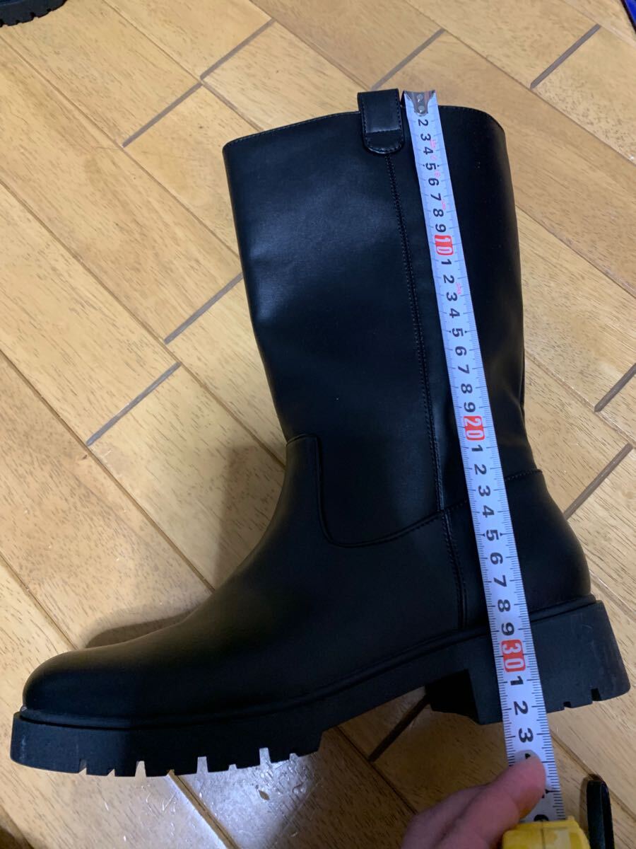  beautiful goods UNIQLO boots black 25.5cm Uniqlo lady's 