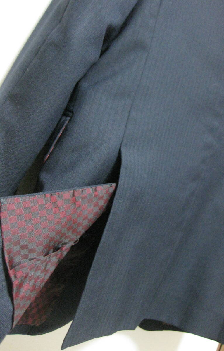 global Style グローバルスタイル シングルスーツ※裾シングル★ネイビー_画像3