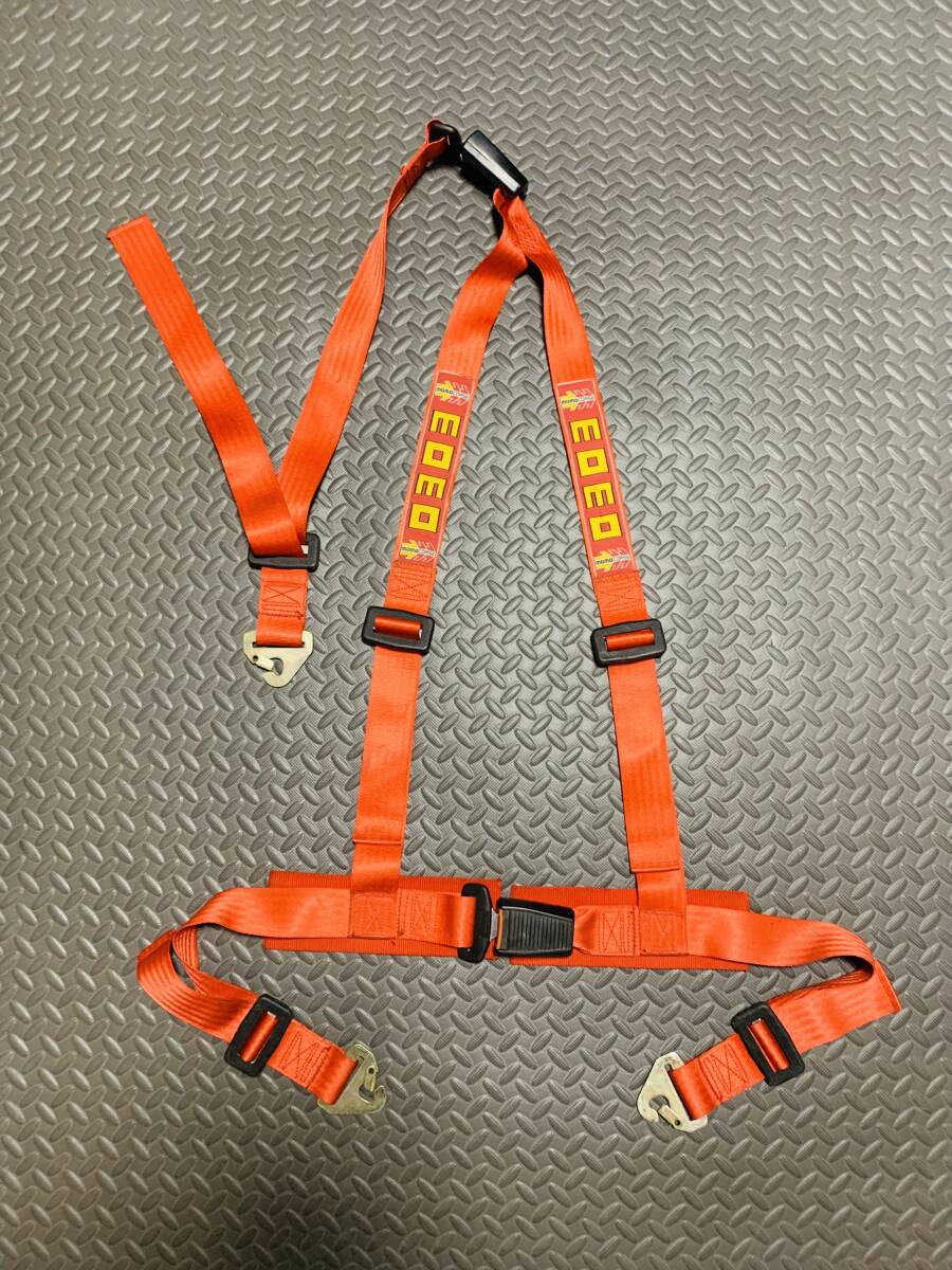  Momoko ruse3P 4 пункт ремень безопасности красный 4 точечная рейсинг Harness momo corse подлинная вещь 
